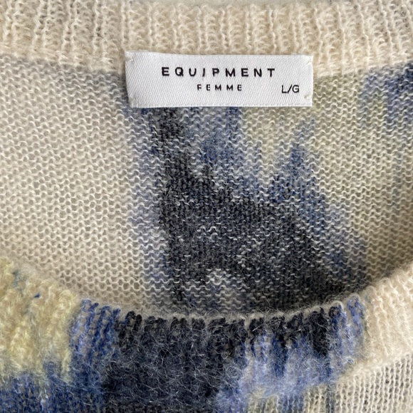 Equipment Femme Mohair Sweater - Picture 6 of 11